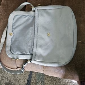 Medium fossil  light blue shoulder bag